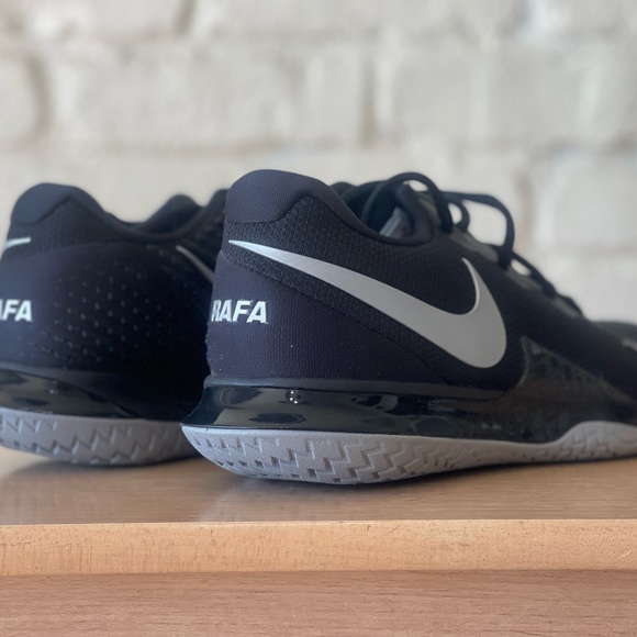 Nike Air Zoom Vapor Cage 4 Rafa Black Silver Tennis Shoes DD1579 001 Men Sz 8.5 main image 10